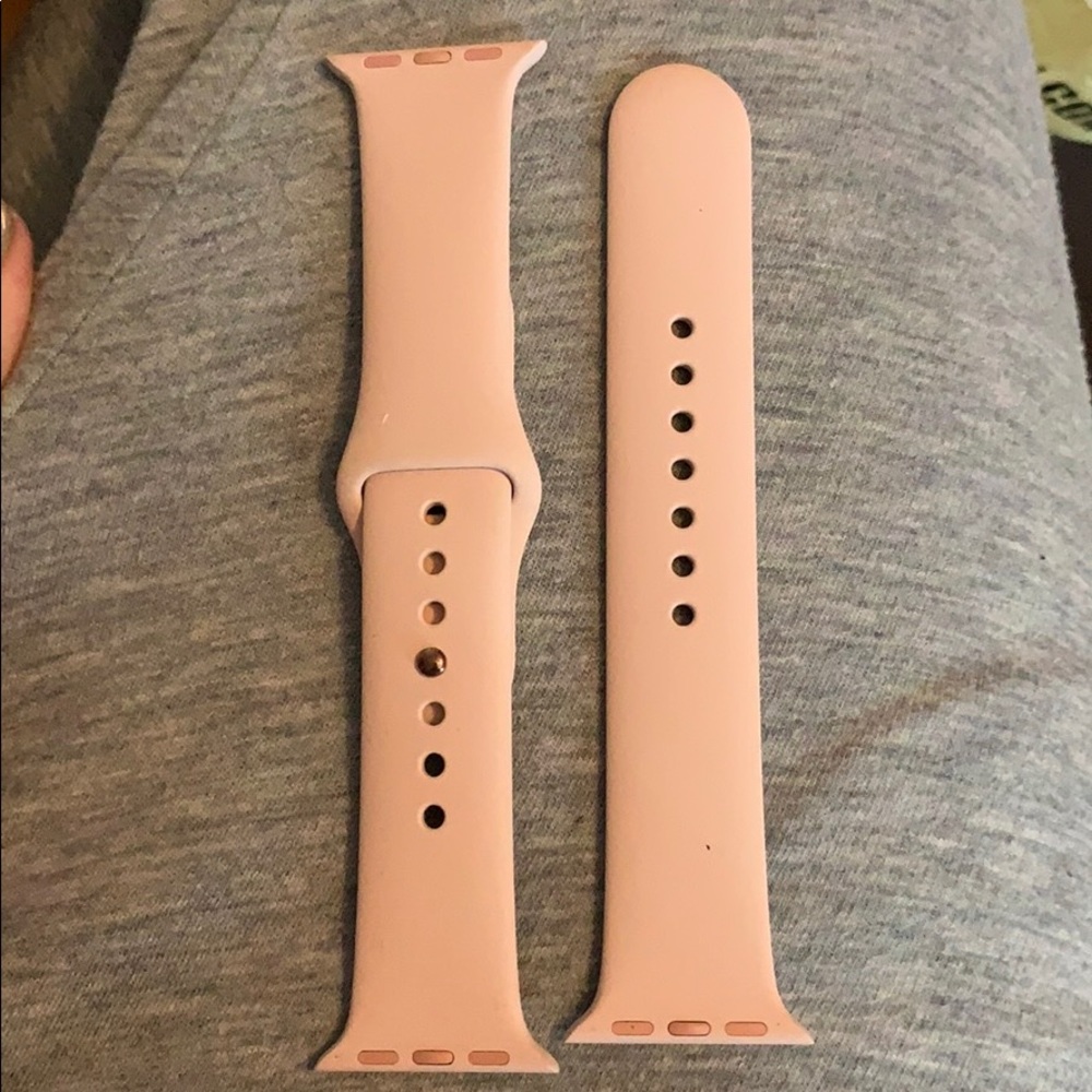 Apple Watch band. Rose pink.